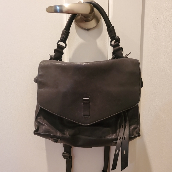 Gryson leather satchel bag - Picture 1 of 7